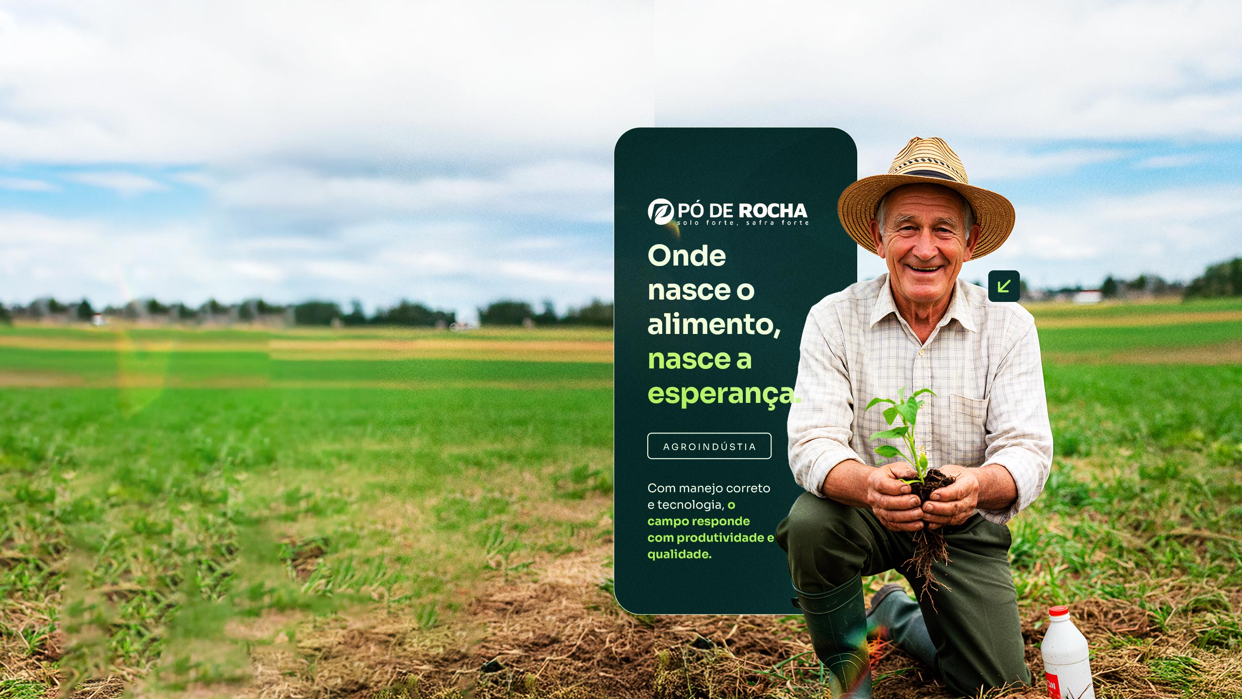 Reponha minerais, multiplique resultados.